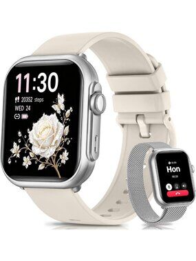 Stylish Fitness Smart Watch for Women - Activity Tracker, Long Battery Life & 2